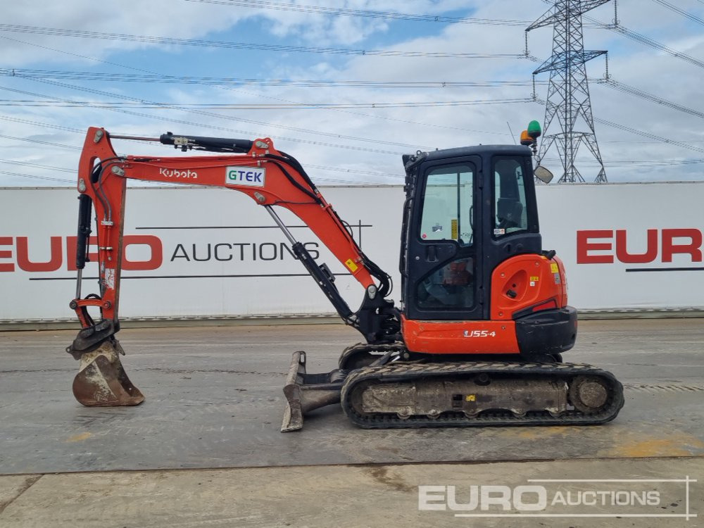 2017 Kubota U55-4 - Miniexcavadora: foto 2 2017 Kubota U55-4 - Miniexcavadora: foto 2