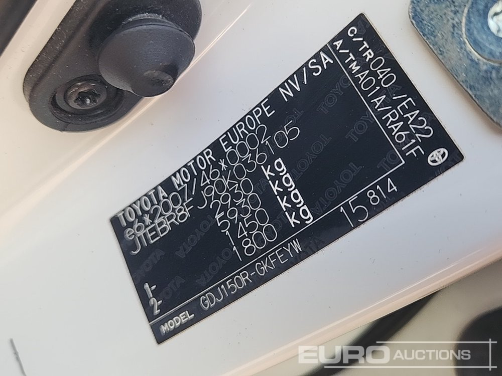 SUV/ Todoterreno 2017 Toyota Land Cruiser: foto 45