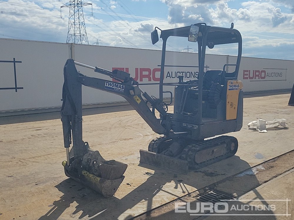 2017 Volvo EC15D - Miniexcavadora: foto 1 2017 Volvo EC15D - Miniexcavadora: foto 1