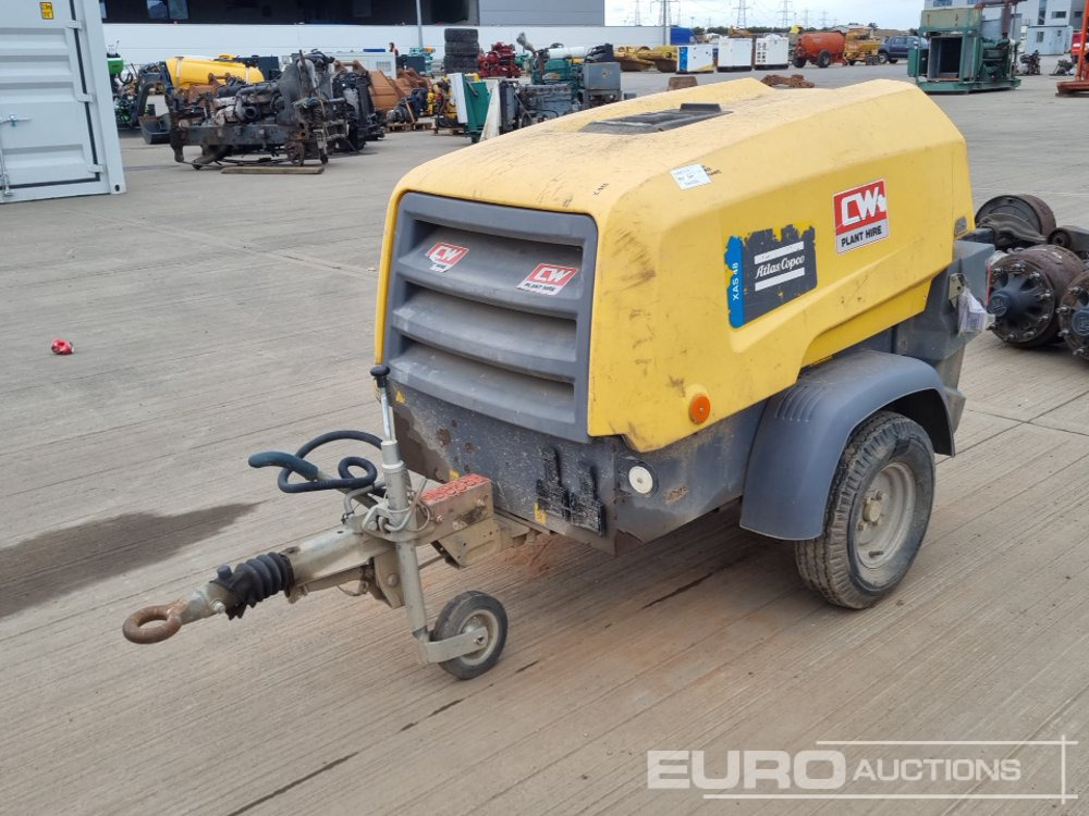 2018 Atlas Copco XAS48 - Compresor de aire: foto 1 2018 Atlas Copco XAS48 - Compresor de aire: foto 1