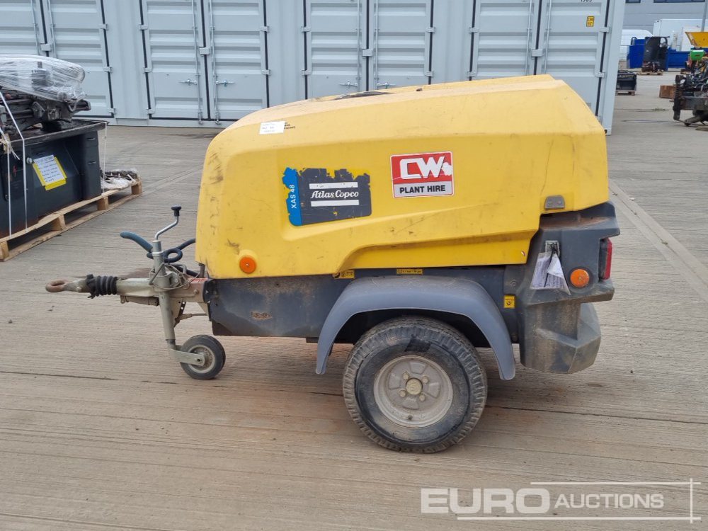 2018 Atlas Copco XAS48 - Compresor de aire: foto 2 2018 Atlas Copco XAS48 - Compresor de aire: foto 2