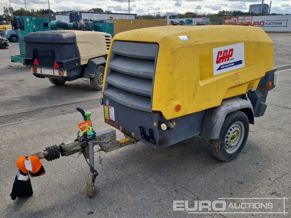 2018 Atlas Copco XAS68G 130CFM - Compresor de aire: foto 1 2018 Atlas Copco XAS68G 130CFM - Compresor de aire: foto 1