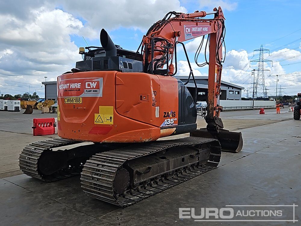 2018 Hitachi ZX135US-6 - Excavadora de cadenas: foto 5 2018 Hitachi ZX135US-6 - Excavadora de cadenas: foto 5