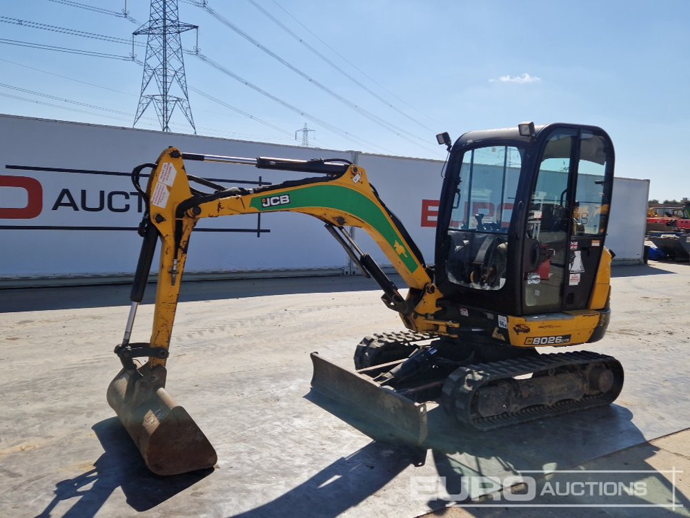 2018 JCB 8026 - Miniexcavadora: foto 1 2018 JCB 8026 - Miniexcavadora: foto 1