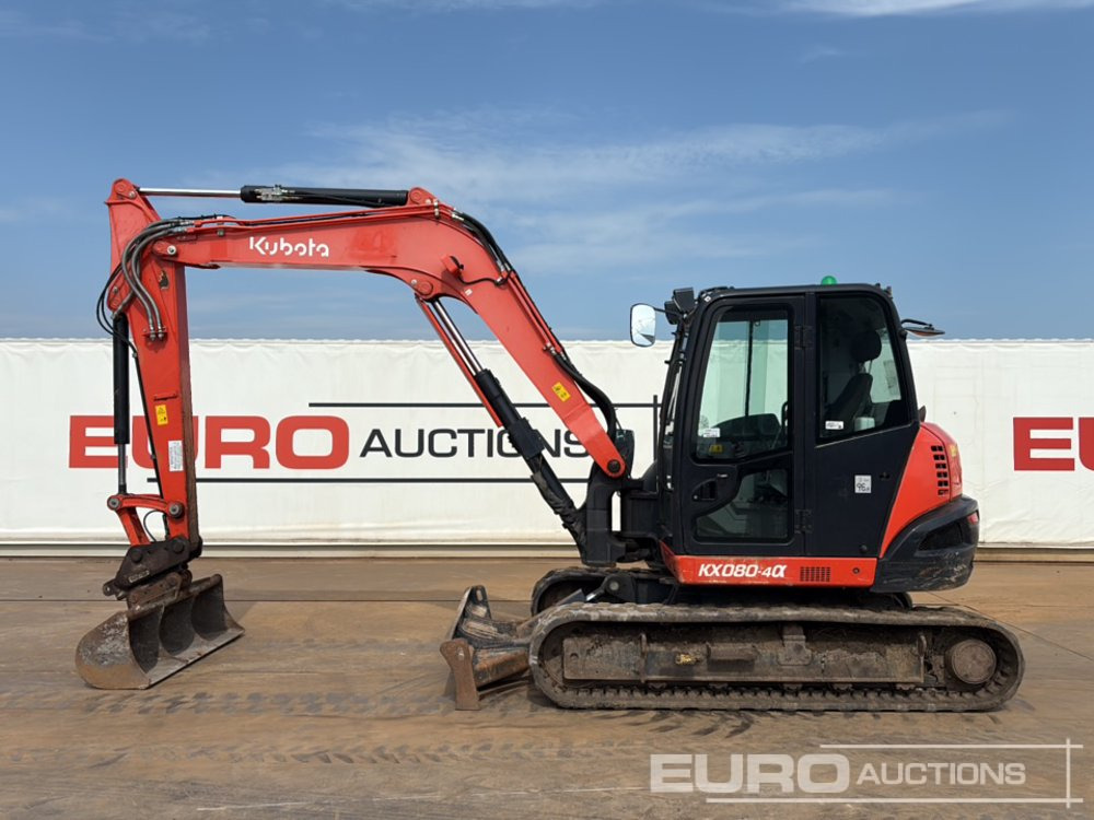 2018 Kubota KX080-4 - Miniexcavadora: foto 2 2018 Kubota KX080-4 - Miniexcavadora: foto 2