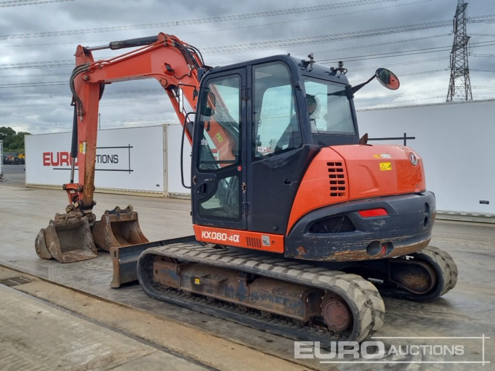 2018 Kubota KX080-4A - Miniexcavadora: foto 3 2018 Kubota KX080-4A - Miniexcavadora: foto 3