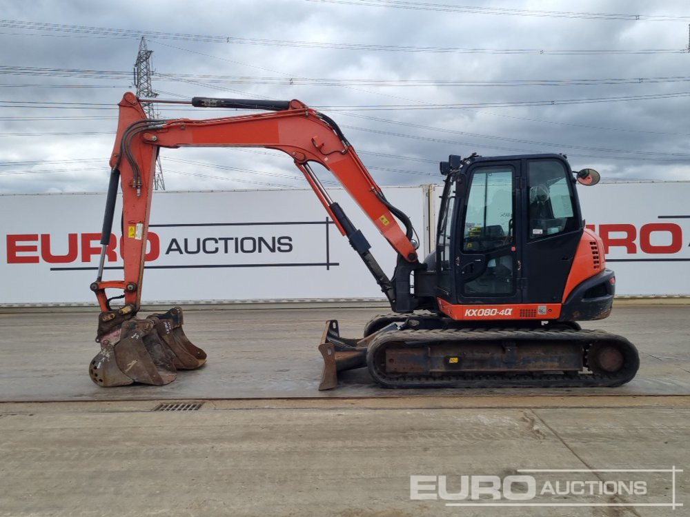 2018 Kubota KX080-4A - Miniexcavadora: foto 2 2018 Kubota KX080-4A - Miniexcavadora: foto 2
