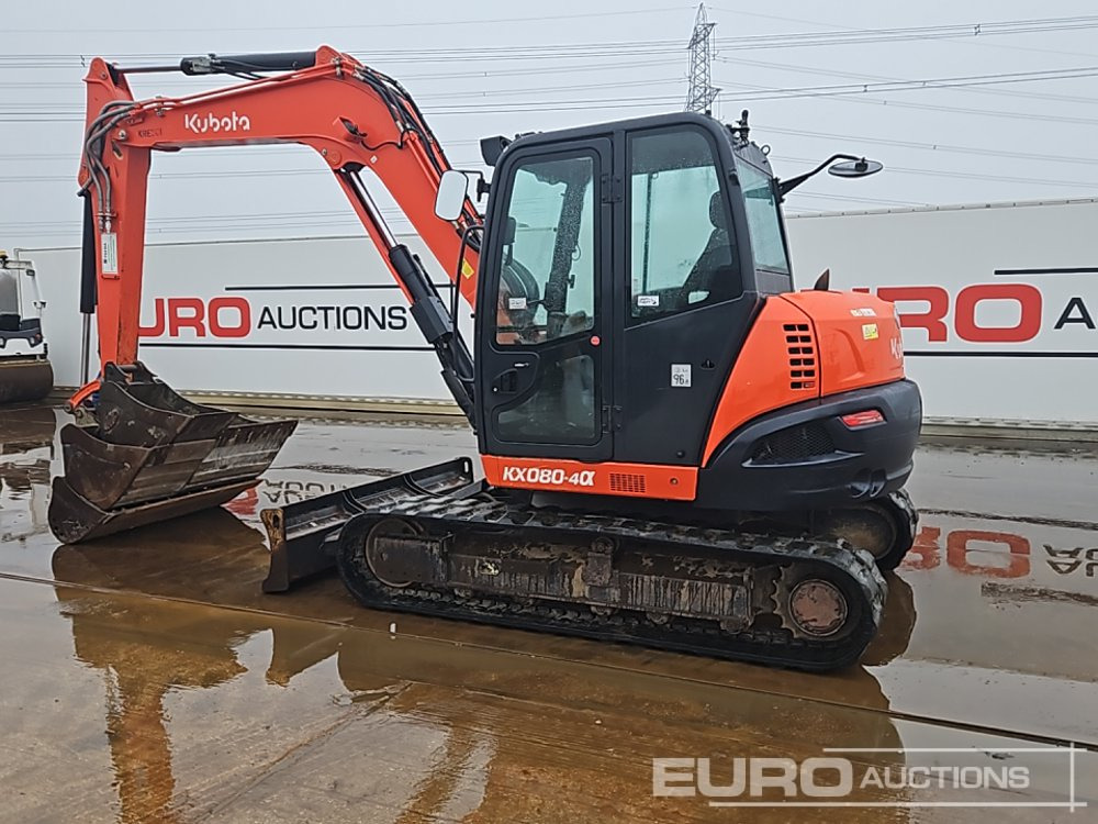 2018 Kubota KX080-4A - Miniexcavadora: foto 3 2018 Kubota KX080-4A - Miniexcavadora: foto 3