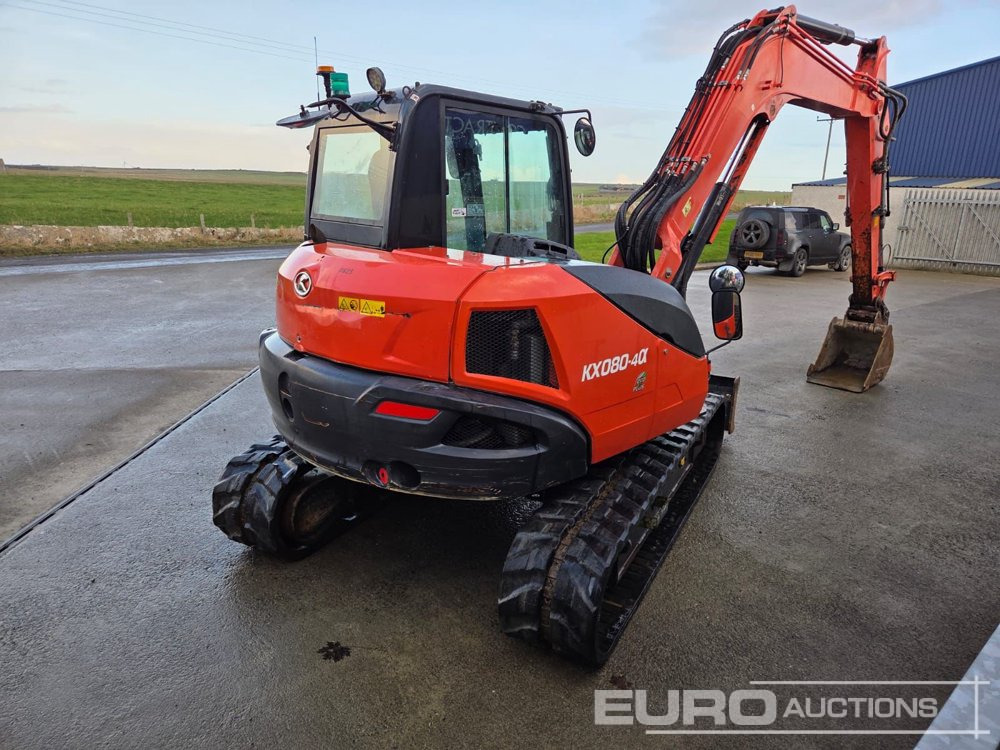 2019 Kubota KX080-4 - Miniexcavadora: foto 5 2019 Kubota KX080-4 - Miniexcavadora: foto 5