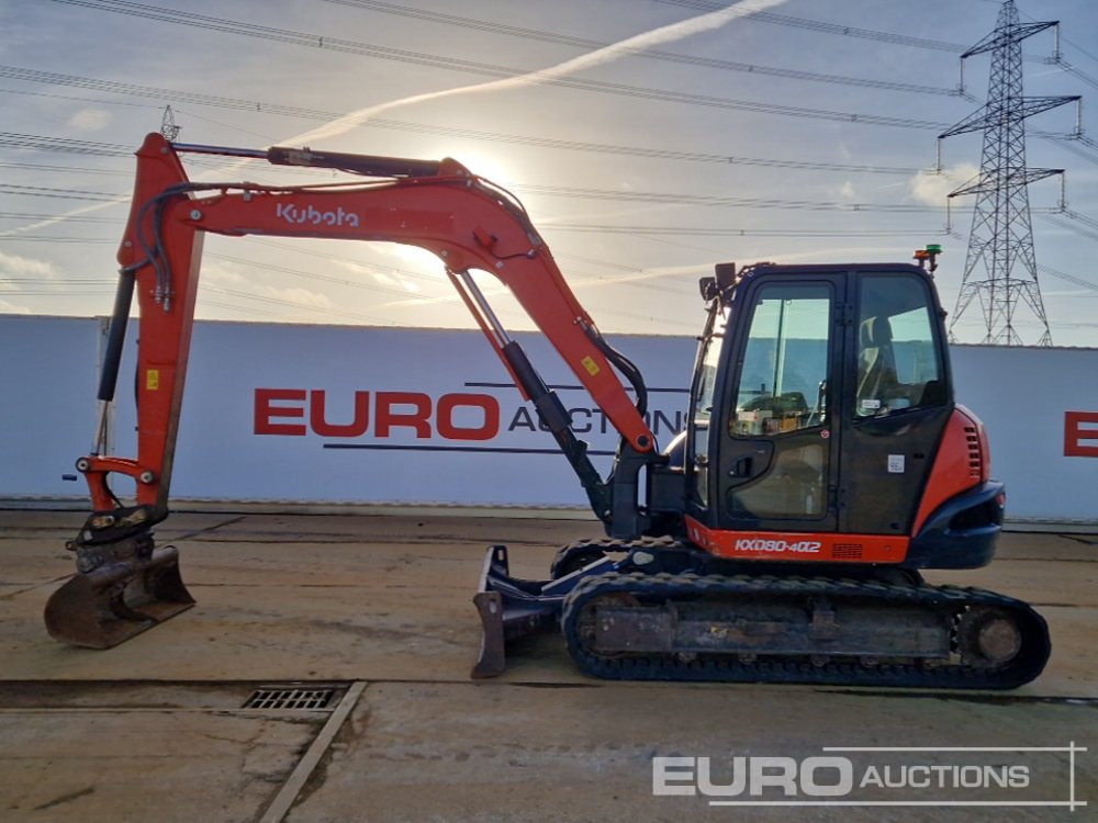 2019 Kubota KX080-4A2 - Miniexcavadora: foto 2 2019 Kubota KX080-4A2 - Miniexcavadora: foto 2