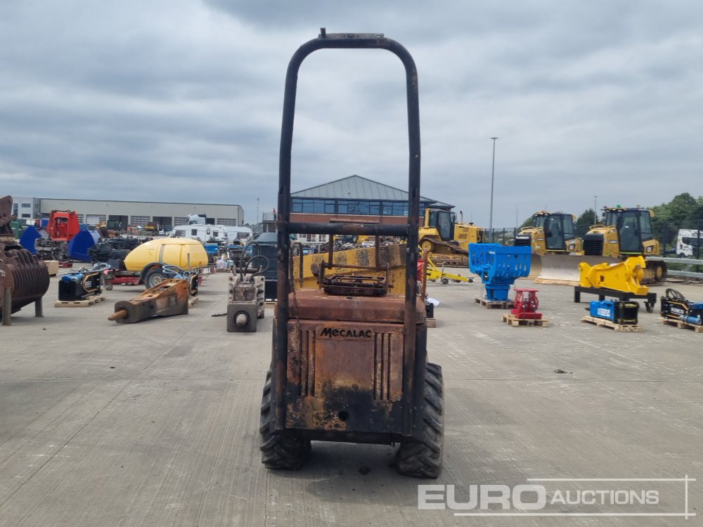 2019 Mecalac 1 Ton Hi Tip Dumper, Roll Bar (Fire Damage) - Minidumper: foto 4 2019 Mecalac 1 Ton Hi Tip Dumper, Roll Bar (Fire Damage) - Minidumper: foto 4