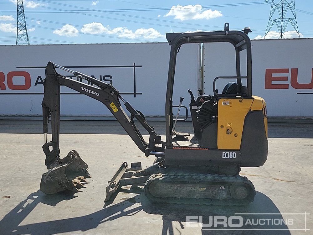 2019 Volvo EC18D - Miniexcavadora: foto 2 2019 Volvo EC18D - Miniexcavadora: foto 2