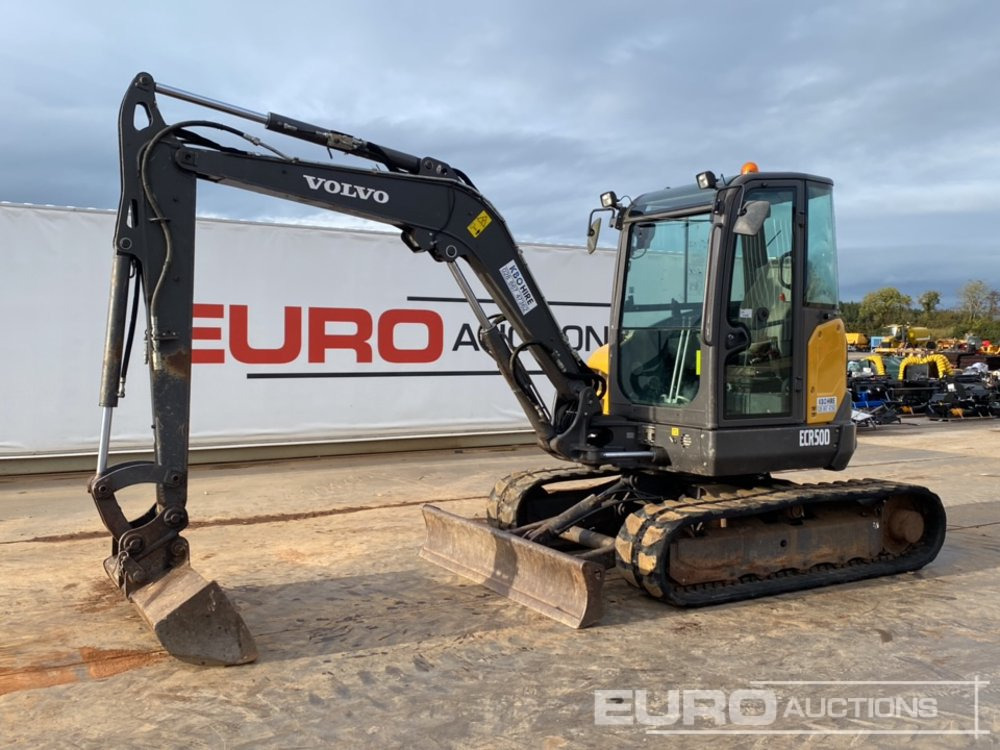 2019 Volvo ECR50D - Miniexcavadora: foto 1 2019 Volvo ECR50D - Miniexcavadora: foto 1