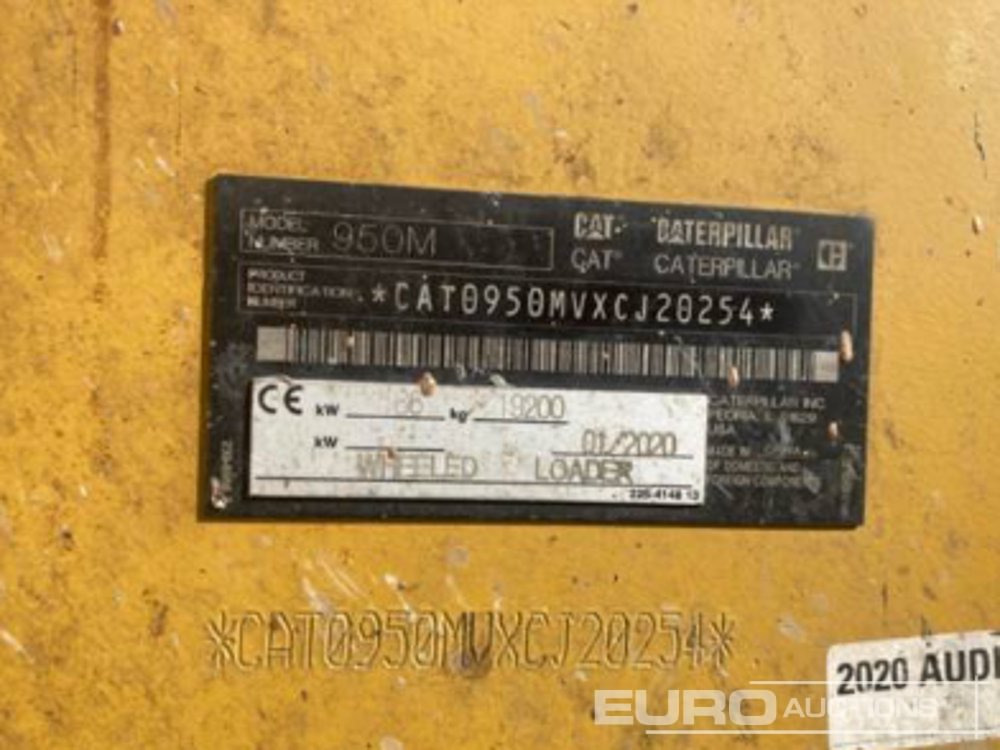 2020 CAT 950M - Cargadora de ruedas: foto 4 2020 CAT 950M - Cargadora de ruedas: foto 4