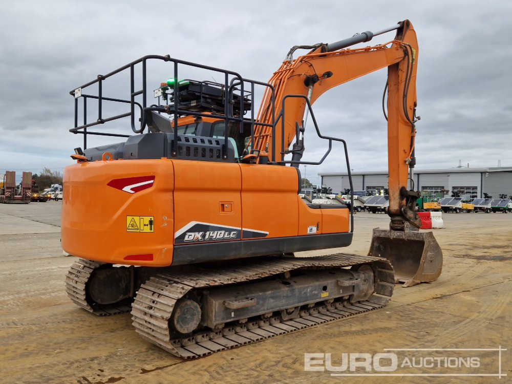 2021 Doosan DX140LC-7 - Excavadora de cadenas: foto 5 2021 Doosan DX140LC-7 - Excavadora de cadenas: foto 5