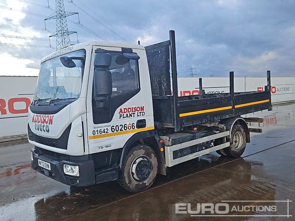 2022 Iveco Euro Cargo 75-160 - Volquete camión: foto 1 2022 Iveco Euro Cargo 75-160 - Volquete camión: foto 1