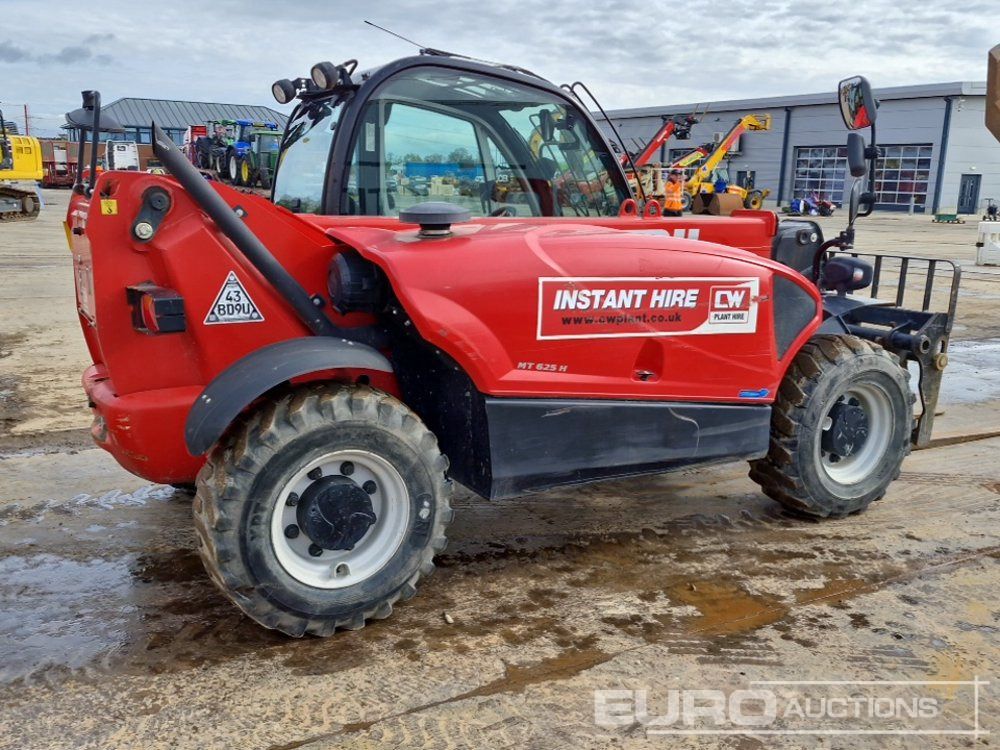 2022 Manitou MT625 - Manipulador telescópico: foto 5 2022 Manitou MT625 - Manipulador telescópico: foto 5