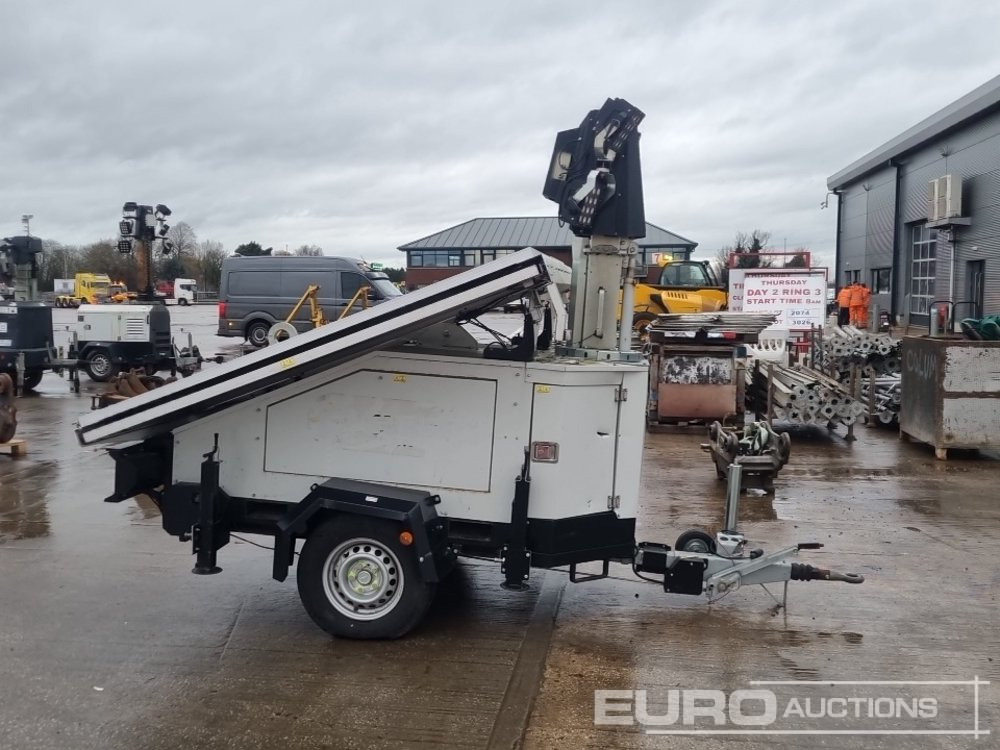 Torre de iluminación 2022 Trime X-Solar Single Axle Solar Powered LED Lighting Tower: foto 6