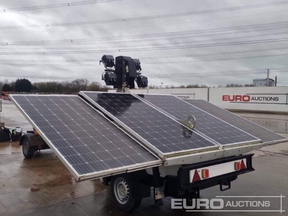 Torre de iluminación 2022 Trime X-Solar Single Axle Solar Powered LED Lighting Tower: foto 22