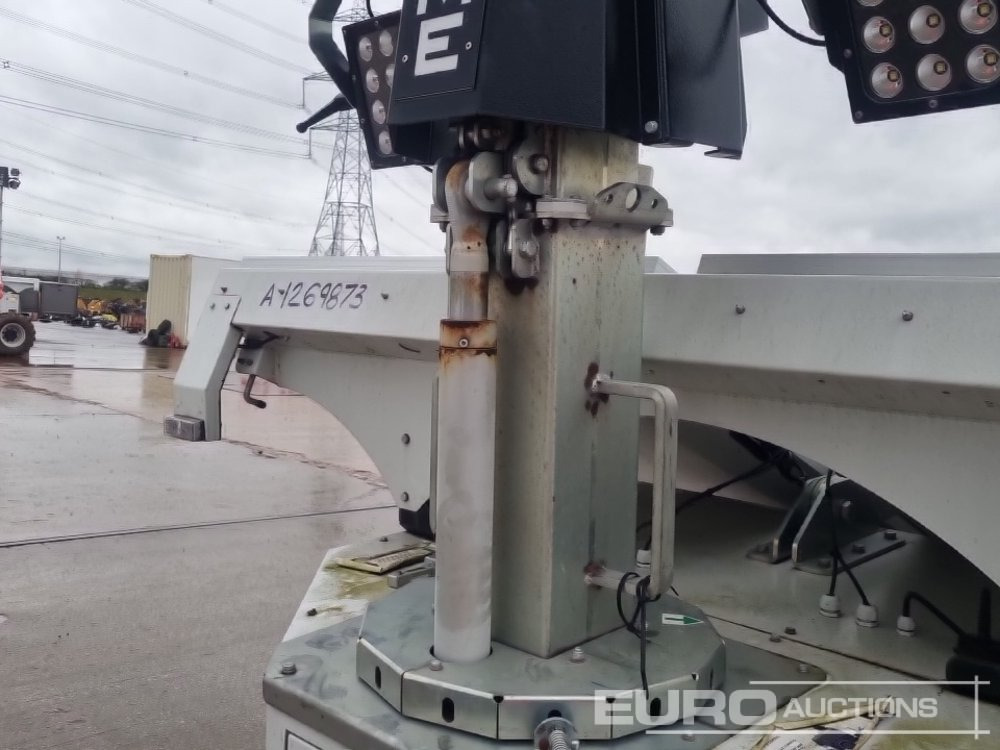 Torre de iluminación 2022 Trime X-Solar Single Axle Solar Powered LED Lighting Tower: foto 19