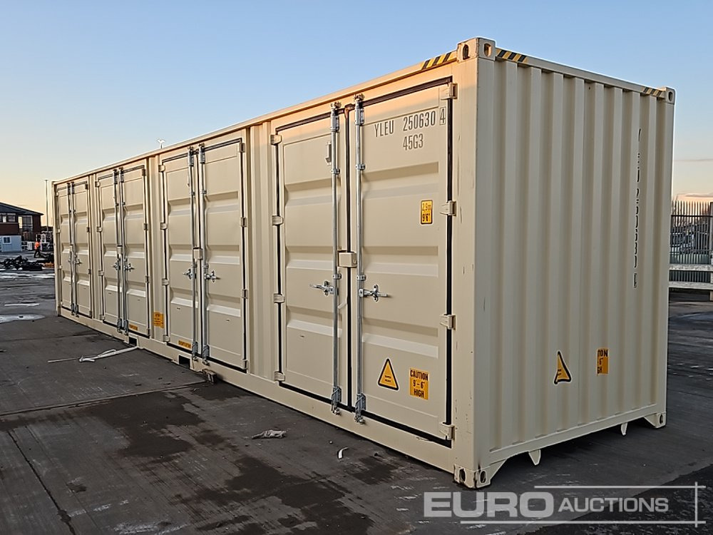 2025 40' x 8' High Cube Container, 4 Side Doors, 1 End Door (Cannot Be Reconsigned) - Contenedor marítimo: foto 1 2025 40' x 8' High Cube Container, 4 Side Doors, 1 End Door (Cannot Be Reconsigned) - Contenedor marítimo: foto 1