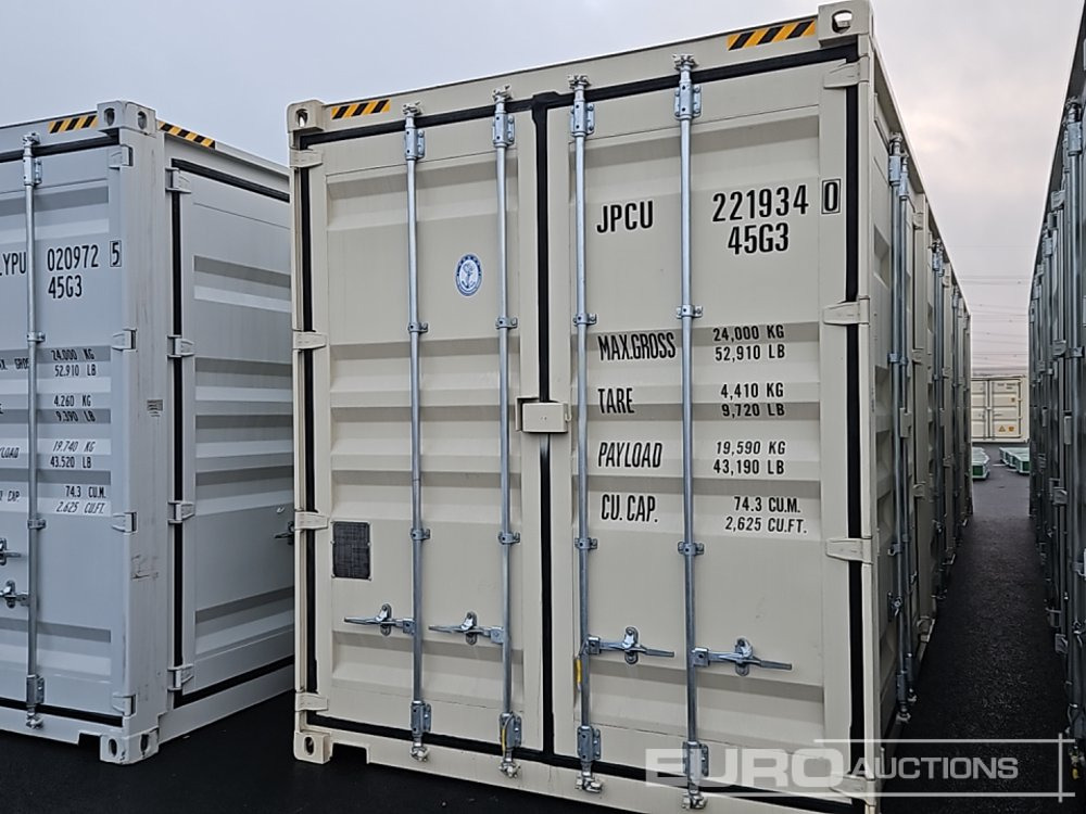2025 40' x 8' High Cube Container, 4 Side Doors, 1 End Door (Cannot Be Reconsigned) - Contenedor marítimo: foto 1 2025 40' x 8' High Cube Container, 4 Side Doors, 1 End Door (Cannot Be Reconsigned) - Contenedor marítimo: foto 1