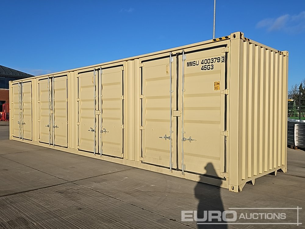 2025 40' x 8' High Cube Container, 4 Side Doors, 1 End Door (Cannot Be Reconsigned) - Contenedor marítimo: foto 1 2025 40' x 8' High Cube Container, 4 Side Doors, 1 End Door (Cannot Be Reconsigned) - Contenedor marítimo: foto 1