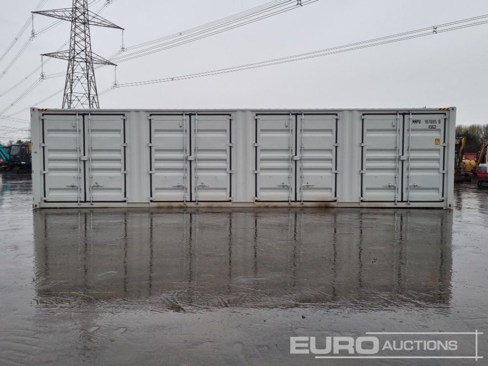 2025 CTN 40' x 8' High Cube Container, 4 Side Doors, 1 End Door (Cannot Be Reconsigned) - Contenedor marítimo: foto 2 2025 CTN 40' x 8' High Cube Container, 4 Side Doors, 1 End Door (Cannot Be Reconsigned) - Contenedor marítimo: foto 2