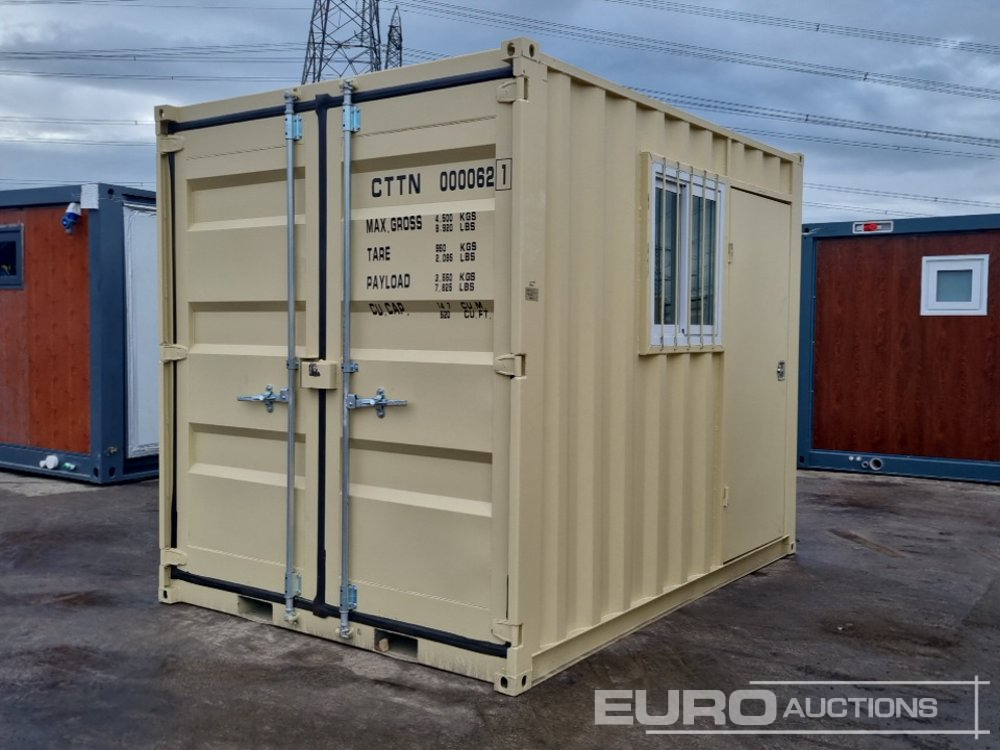 2025 CTTN 10' x 7' Storage Container, 1 Side Door, 1 End Door, Window (Cannot Be Reconsigned) - Contenedor marítimo: foto 1 2025 CTTN 10' x 7' Storage Container, 1 Side Door, 1 End Door, Window (Cannot Be Reconsigned) - Contenedor marítimo: foto 1
