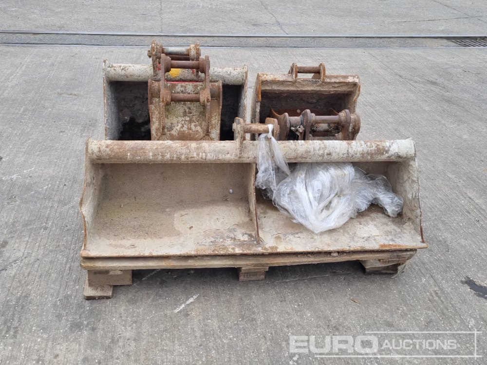 Cazo 48" Ditching, 24", 18", 12", 12" Digging Bucket 30mm Pin to suit Excavator: foto 8