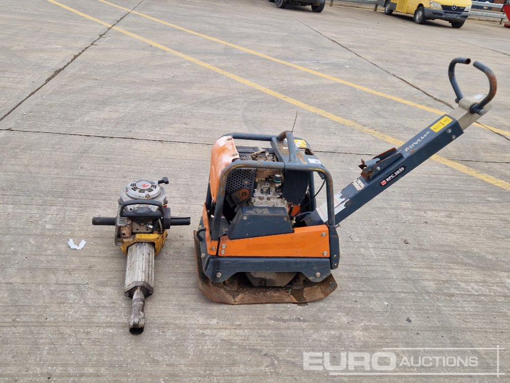 Altrad RPC 30/50 Diesel Compaction Plate, Wacker Neuson BH55rw Petrol Handheld Breaker - Construcción de carreteras: foto 2 Altrad RPC 30/50 Diesel Compaction Plate, Wacker Neuson BH55rw Petrol Handheld Breaker - Construcción de carreteras: foto 2
