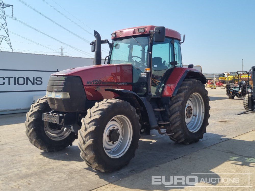 Case MX120 - Tractor: foto 1 Case MX120 - Tractor: foto 1