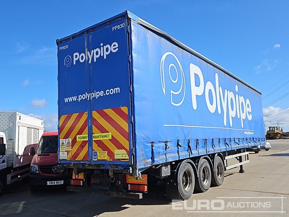 Concept Tri Axle Curtainsider Trailer - Semirremolque lona: foto 3 Concept Tri Axle Curtainsider Trailer - Semirremolque lona: foto 3