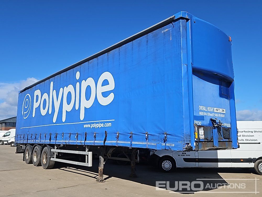 Concept Tri Axle Curtainsider Trailer - Semirremolque lona: foto 5 Concept Tri Axle Curtainsider Trailer - Semirremolque lona: foto 5