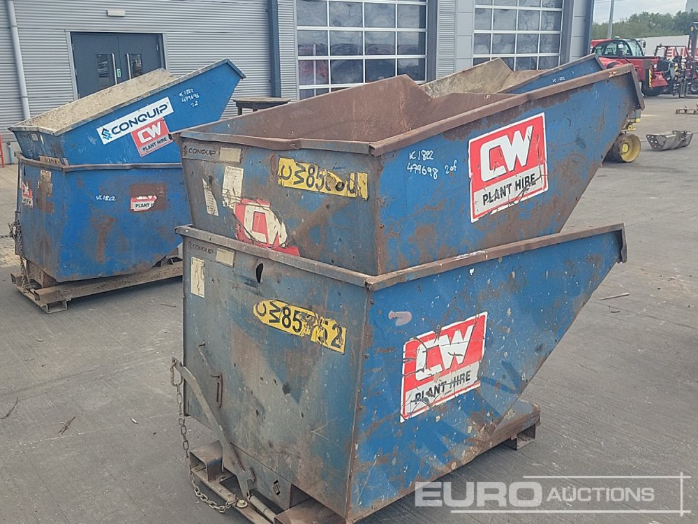 Conquip Tipping Skip to suit Forklift (2 of) - Contenedor basculante: foto 5 Conquip Tipping Skip to suit Forklift (2 of) - Contenedor basculante: foto 5