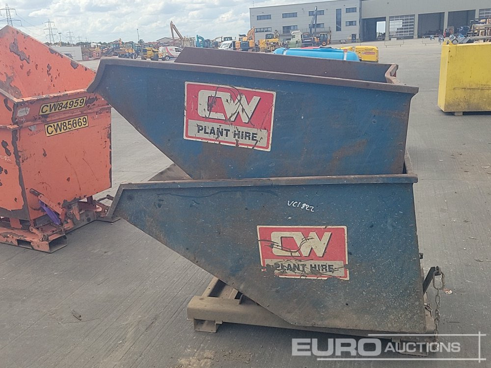 Conquip Tipping Skip to suit Forklift (2 of) - Contenedor basculante: foto 2 Conquip Tipping Skip to suit Forklift (2 of) - Contenedor basculante: foto 2