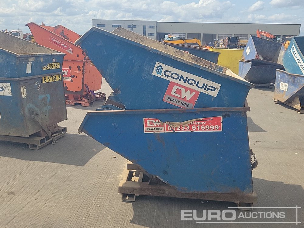 Conquip Tipping Skip to suit Forklift (2 of) - Contenedor basculante: foto 2 Conquip Tipping Skip to suit Forklift (2 of) - Contenedor basculante: foto 2