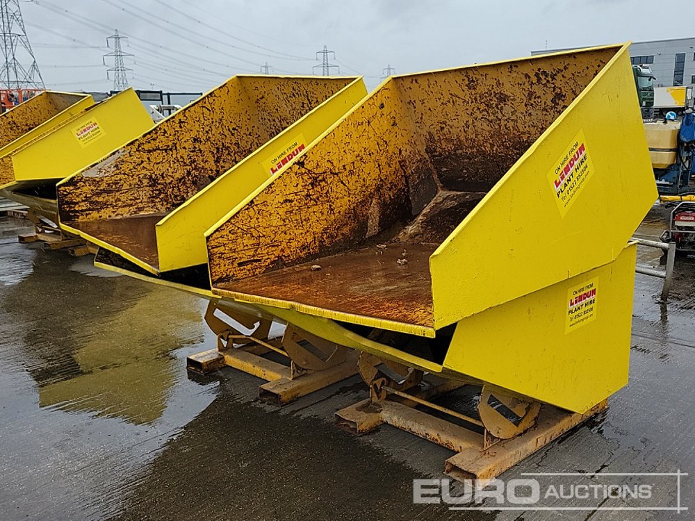 Contact Tipping Skips to suit Forklift (4 of) - Contenedor basculante: foto 1 Contact Tipping Skips to suit Forklift (4 of) - Contenedor basculante: foto 1