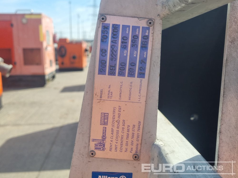 Equipo de manutención Cascade Hydraulic Bale Clamp to suit Forklift: foto 19