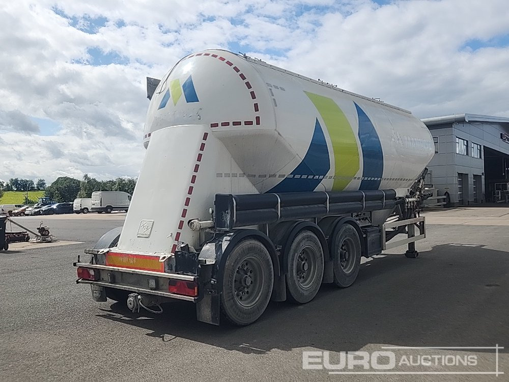 Feldbinder Tri AxleCement Tanker, BPW Axles - Cisterna semirremolque: foto 5 Feldbinder Tri AxleCement Tanker, BPW Axles - Cisterna semirremolque: foto 5
