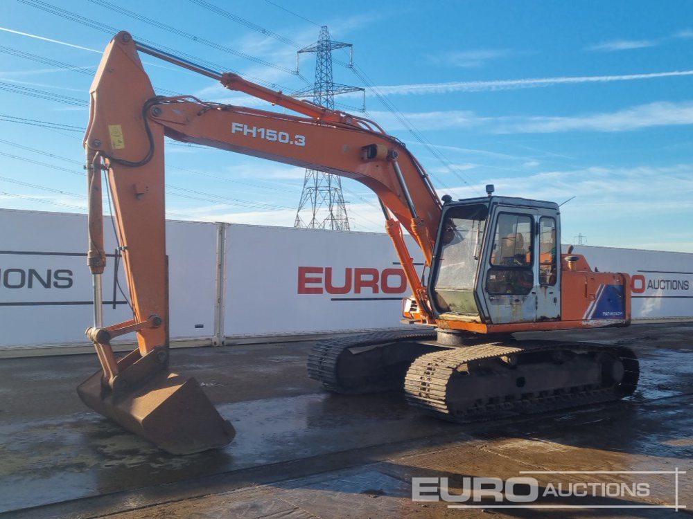 Fiat Hitachi FH150-3 - Excavadora de cadenas: foto 1 Fiat Hitachi FH150-3 - Excavadora de cadenas: foto 1