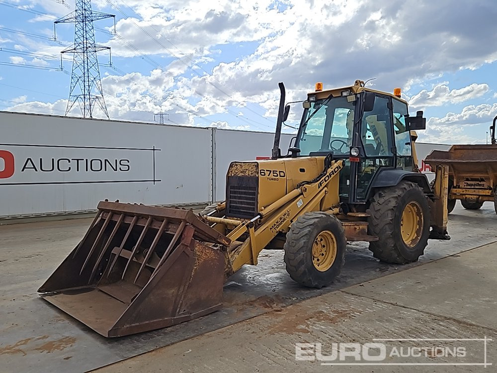 Ford 675D - Retroexcavadora: foto 1 Ford 675D - Retroexcavadora: foto 1