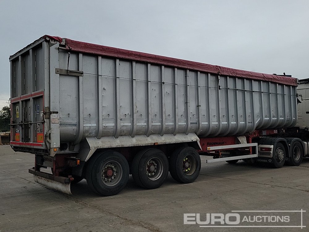 Fruehauf Tri Axle Bulk Tipping Trailer, Easy Sheet, Front Lift Axle (Category C Insurance Loss) - Volquete semirremolque: foto 5 Fruehauf Tri Axle Bulk Tipping Trailer, Easy Sheet, Front Lift Axle (Category C Insurance Loss) - Volquete semirremolque: foto 5