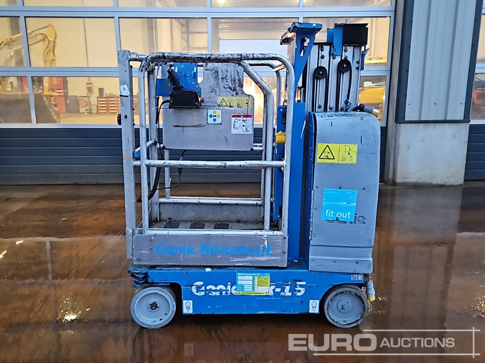 Genie GR-15 - Plataforma de mástil vertical: foto 2 Genie GR-15 - Plataforma de mástil vertical: foto 2