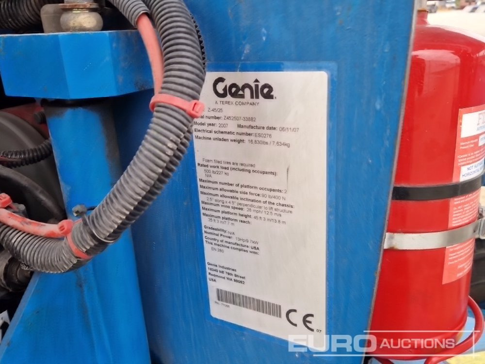 Plataforma elevadora Genie Z45/25: foto 42