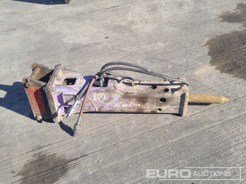 Hydraulic Breaker 50mm Pin to suit 6-8 Ton Excavator - Martillo hidráulico: foto 2 Hydraulic Breaker 50mm Pin to suit 6-8 Ton Excavator - Martillo hidráulico: foto 2
