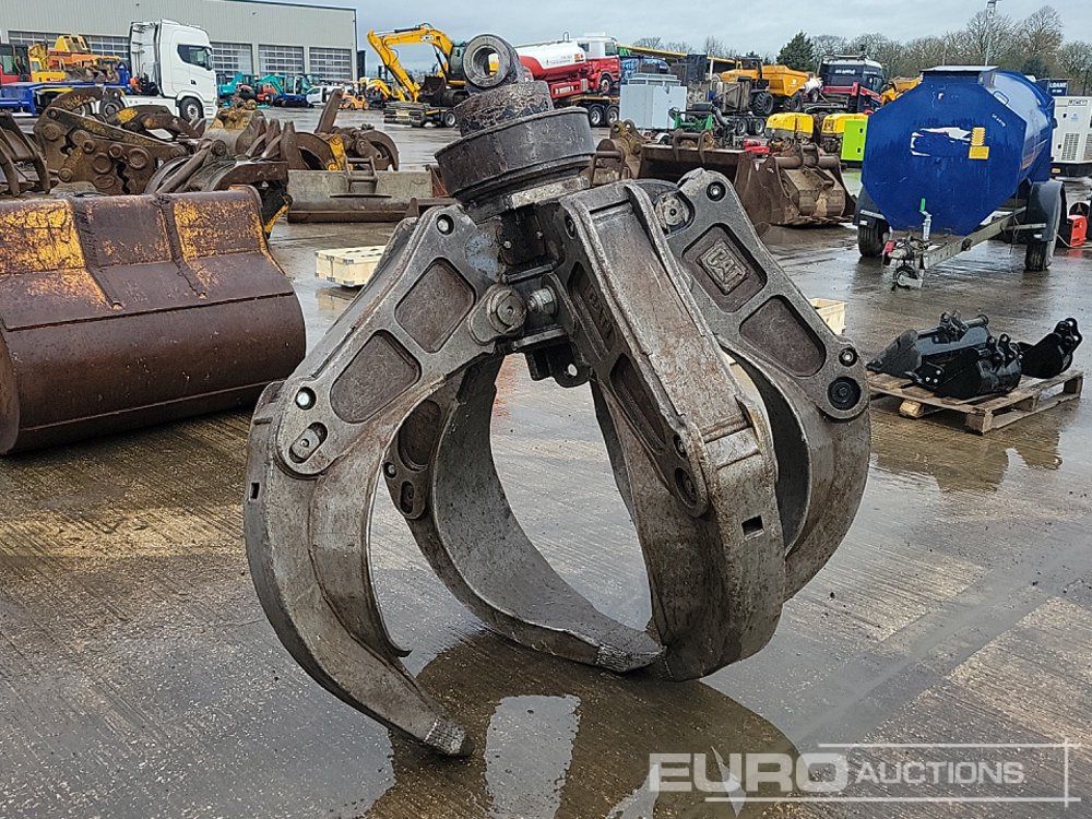CAT Hydraulic Rotating 5 Tyne Scrap Grab to suit Material Handler - Implemento para Excavadora: foto 3 CAT Hydraulic Rotating 5 Tyne Scrap Grab to suit Material Handler - Implemento para Excavadora: foto 3