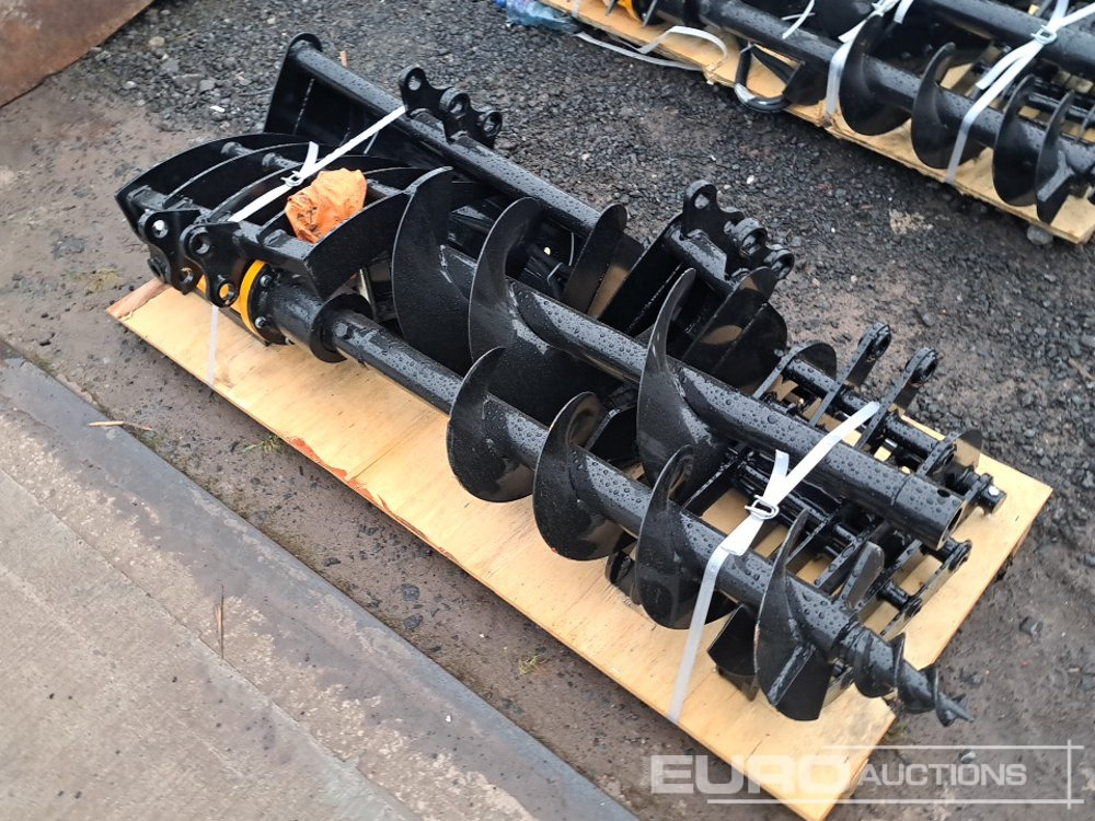 Unused 2025 GIYI Rake, Ripper, Grabber, 12” Auger, 16” Auger, 8” Narrow Bucket; QH 32” Bucket - Implemento para Excavadora: foto 4 Unused 2025 GIYI Rake, Ripper, Grabber, 12” Auger, 16” Auger, 8” Narrow Bucket; QH 32” Bucket - Implemento para Excavadora: foto 4