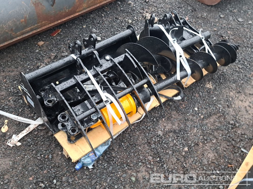 Unused 2025 GIYI Rake, Ripper, Grabber, 12” Auger, 8” Auger, 8” Narrow Bucket, 32” Bucket, Ripper, QH - Implemento para Excavadora: foto 3 Unused 2025 GIYI Rake, Ripper, Grabber, 12” Auger, 8” Auger, 8” Narrow Bucket, 32” Bucket, Ripper, QH - Implemento para Excavadora: foto 3