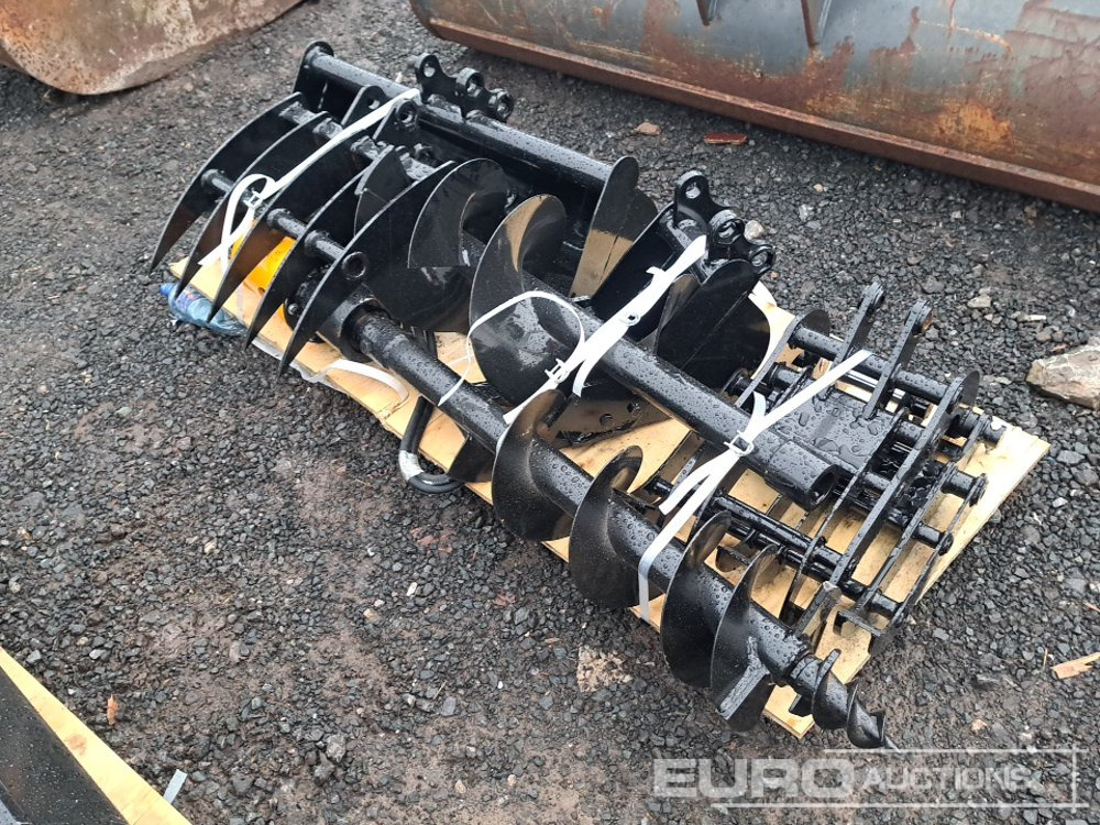 Unused 2025 GIYI Rake, Ripper, Grabber, 12” Auger, 8” Auger, 8” Narrow Bucket, 32” Bucket, Ripper, QH - Implemento para Excavadora: foto 4 Unused 2025 GIYI Rake, Ripper, Grabber, 12” Auger, 8” Auger, 8” Narrow Bucket, 32” Bucket, Ripper, QH - Implemento para Excavadora: foto 4